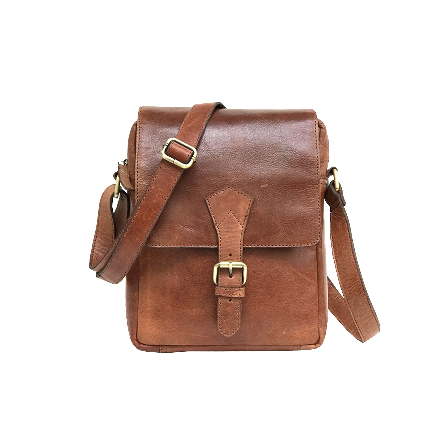 Multi Color Leather Mens Sling Bag