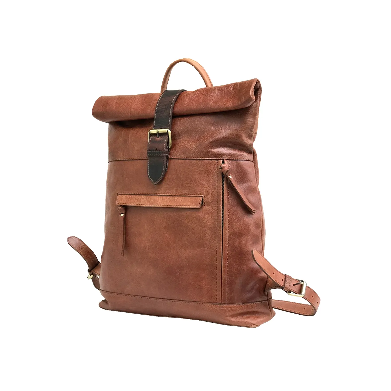 Soft Leather Backpack for Men